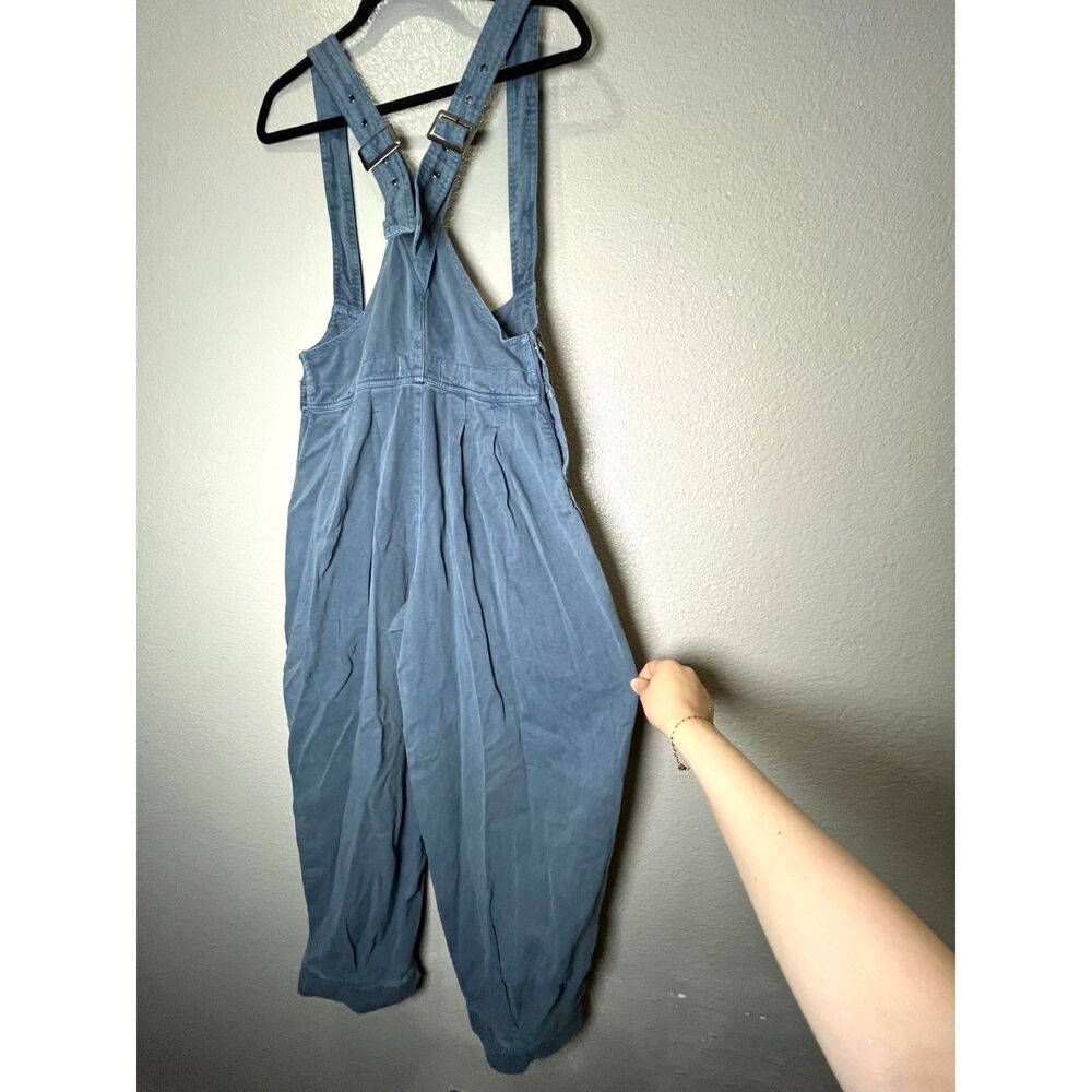 Free People We The Free Felix Tapered Overalls Blue Size XS NWOT $148 retail - Picture 7 of 10